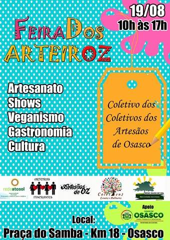 CONVITE DA FEIRA DOS ARTEIROZ EM OSASCO – SP