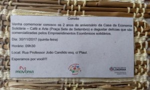 CONVITE CAFÉ E ARTE