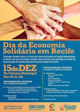 DIA DA ECONOMIA SOLIDÁRIA EM RECIFE – PE