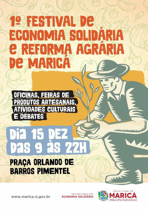 1º FESTIVAL DE ECONOMIA SOLIDÁRIA E REFORMA AGRÁRIA DE MARICÁ