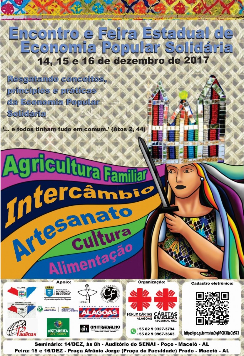 ENCONTRO E FEIRA ESTADUAL DE ECONOMIA POPULAR SOLIDÁRIA DE ALAGOAS