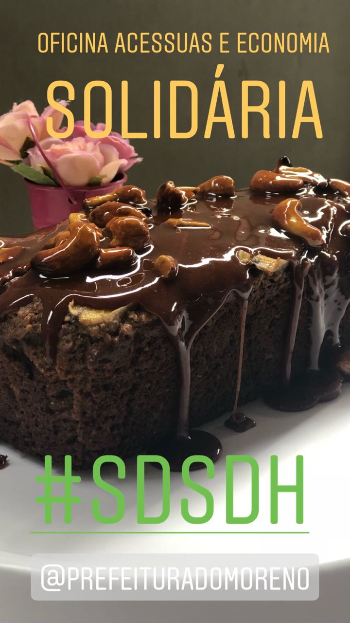 Oficina de Alimentação Saudável no município de Moreno – PE