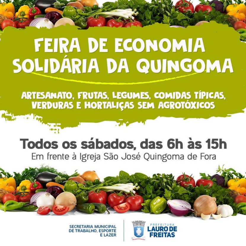 Feira de Economia Solidária da Quingoma – BA
