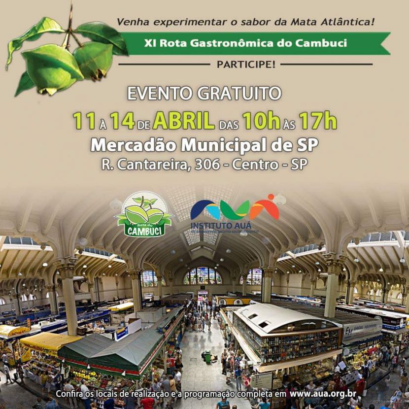 XI Rota Gastronômica do Cambuci no Mercado Municipal de São Paulo