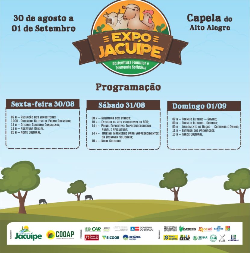 2ª ExpoJacuípe conta com oficinas e feira de economia solidária