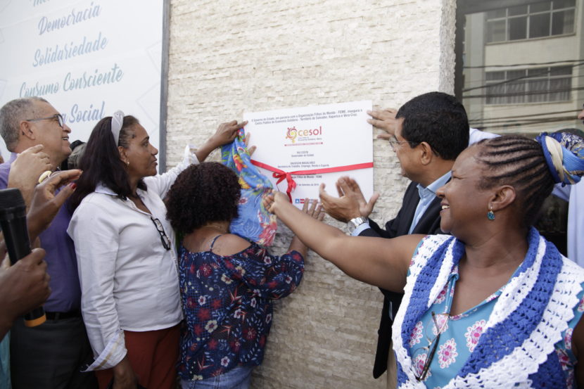 Centro Público de Economia Solidária é reinaugurado em Salvador