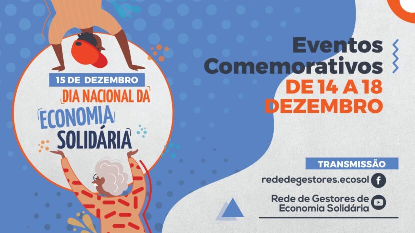 Programação online marca Dia Nacional da Economia Solidária