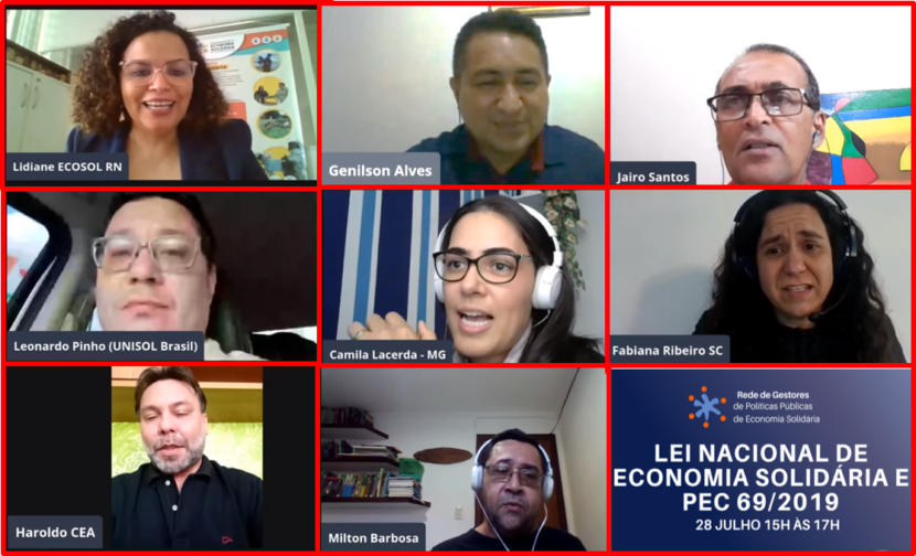 Rede promove debate sobre a Lei Nacional da Economia Solidária