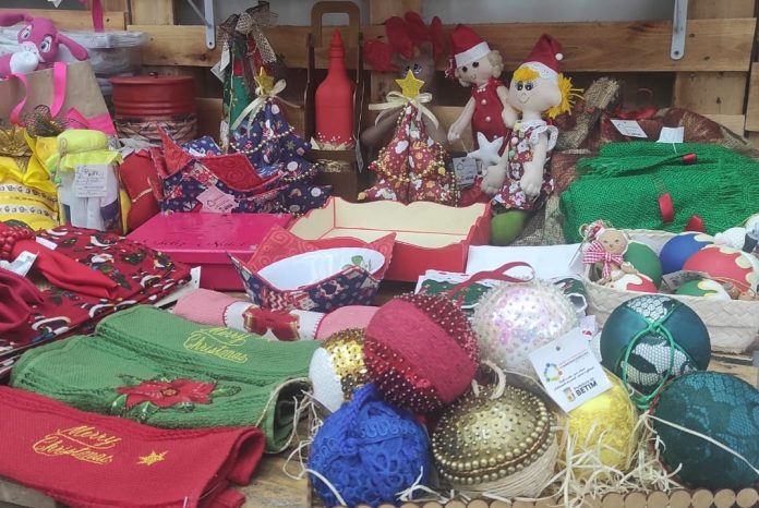 Economia Solidária de Betim/MG oferece oficinas especiais para o Natal