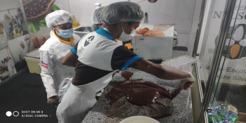 Estudantes de educação profissional participam de feira interterritorial de Agricultura Familiar e Economia Solidária, na Bahia