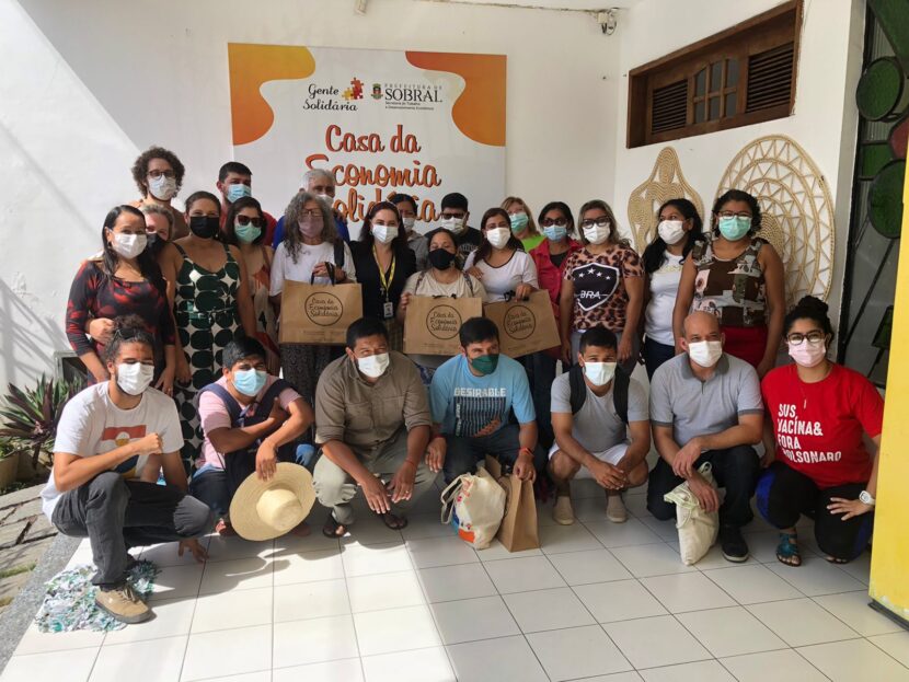 Casa da Economia Solidária, em Sobral/CE, recebe agricultores e técnicos de diferentes países