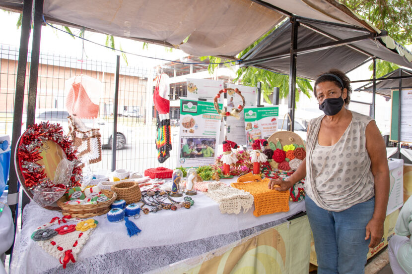 Vila Natal realizada pela Prefeitura de Lauro de Freitas/BA abriu oportunidades para a economia solidária